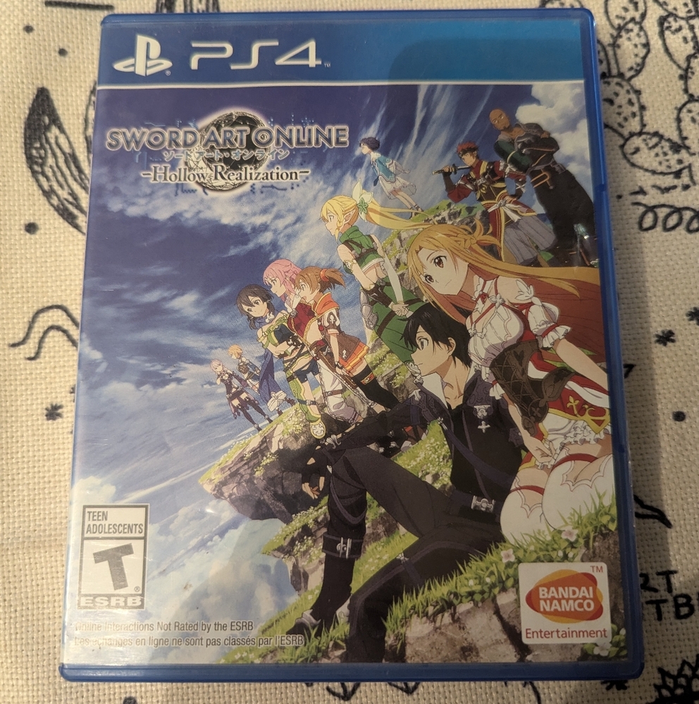 Sword Art Online: Hollow Realization PS4 anime